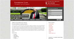 Desktop Screenshot of levertonlaw.com